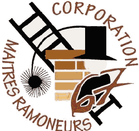 Logo de la Corporation des Maîtres Ramoneurs du Bas-Rhin (67)